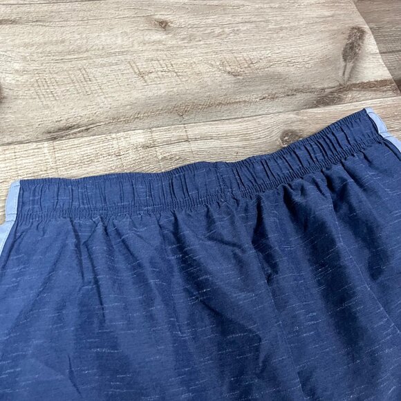 Nike Athletic Dri-Fit Mid Rise Lined Running Shorts Blue Women’s Size L - Picture 5 of 10